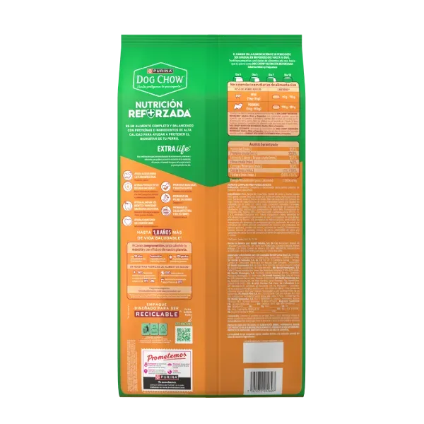 Alimento para perros adultos minis y pequeños de Dog Chow Nutrición Reforzada.